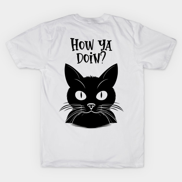 how ya doin, black cat by KHWD